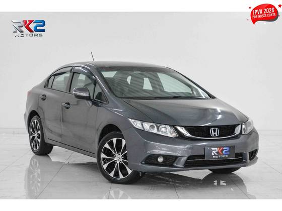 HONDA CIVIC 2.0 LXR 16V FLEX 4P AUTOMÁTICO